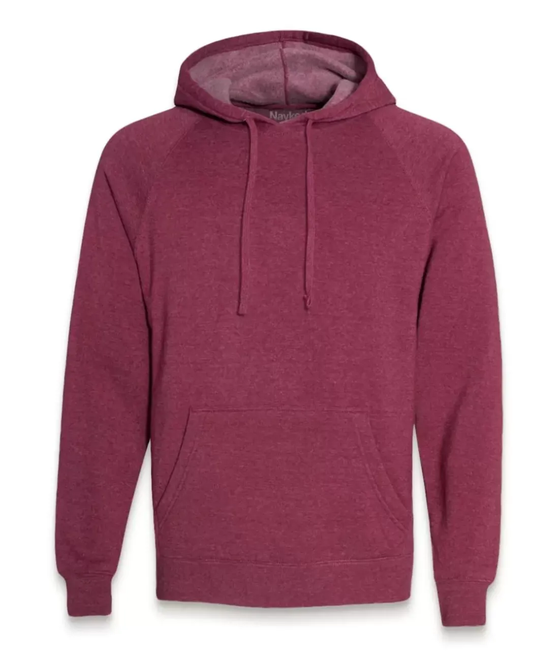 Men Nayked Apparel Workout Wear>Men'S Ridiculously Soft Midweight Raglan Hooded Sweatshirt