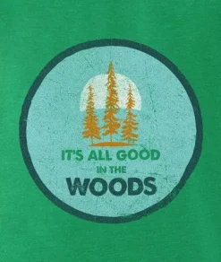 Men Nayked Apparel T-Shirts>Men'S Ridiculously Soft Midweight Graphic Tee | All Good In The Woods
