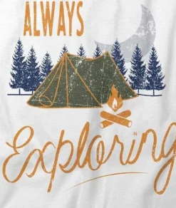 Men Nayked Apparel T-Shirts>Men'S Ridiculously Soft Midweight Graphic Tee | Always Exploring