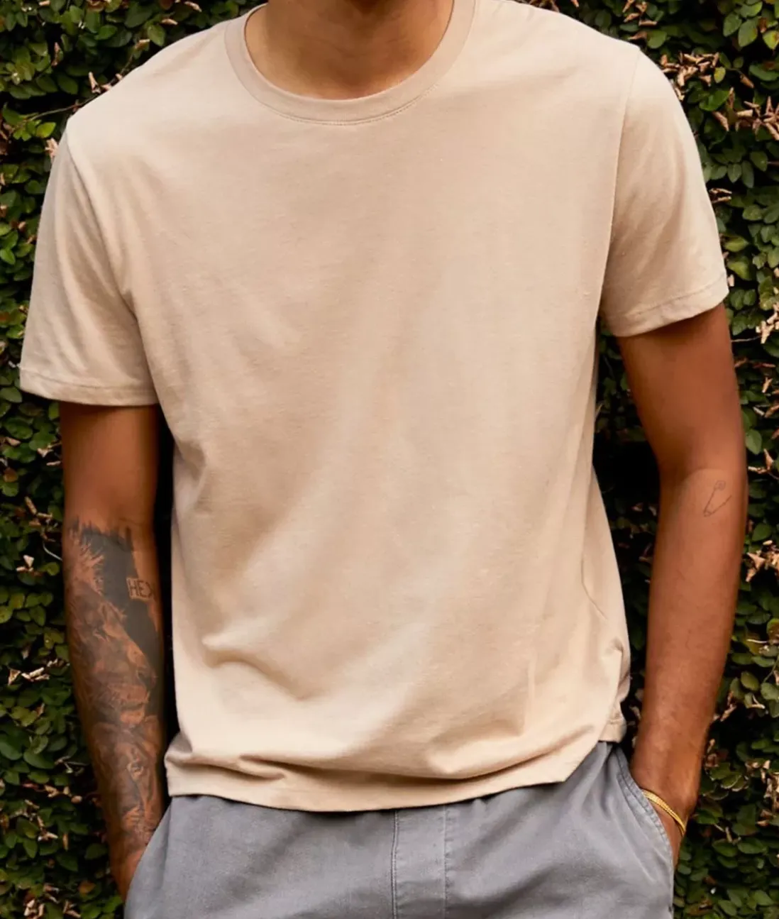 Men Nayked Apparel Shirts>Men'S Ridiculously Soft Modal Recycled Short Sleeve T-Shirt