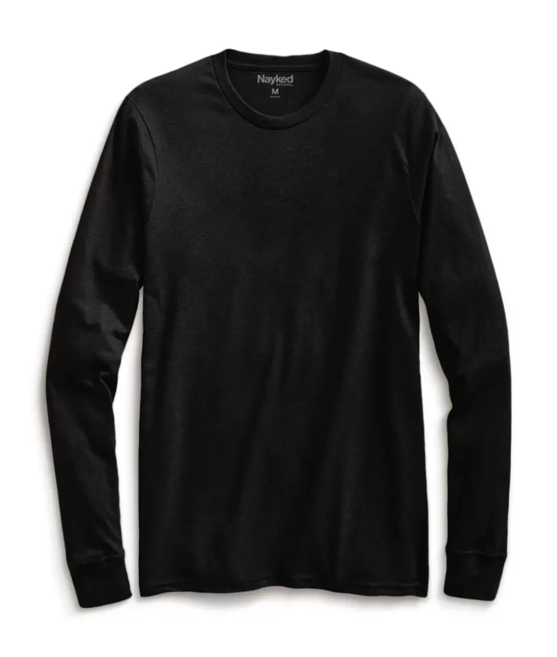 Men Nayked Apparel Shirts>Men'S Ridiculously Soft Recycled Lightweight Long Sleeve T-Shirt