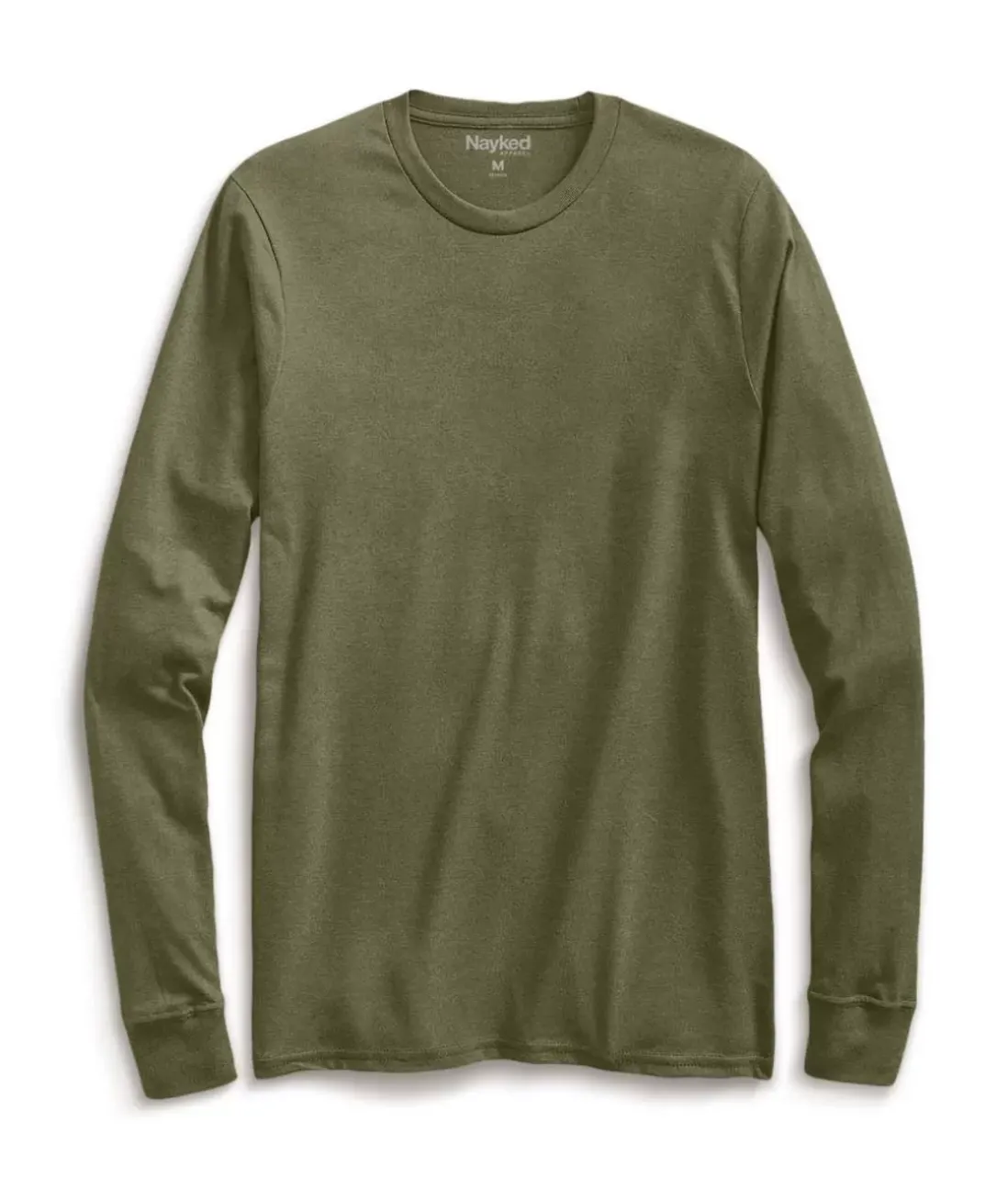 Men Nayked Apparel T-Shirts>Men'S Ridiculously Soft Recycled Lightweight Long Sleeve T-Shirt