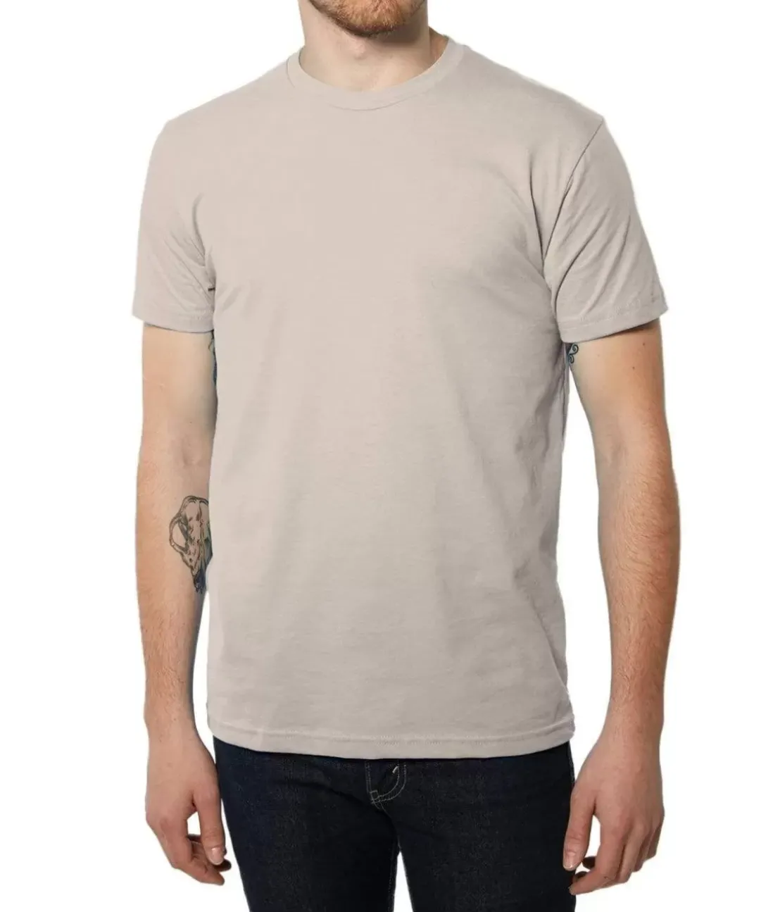 Men Nayked Apparel T-Shirts>Men'S Ridiculously Soft Sueded Crew T-Shirt | Classic