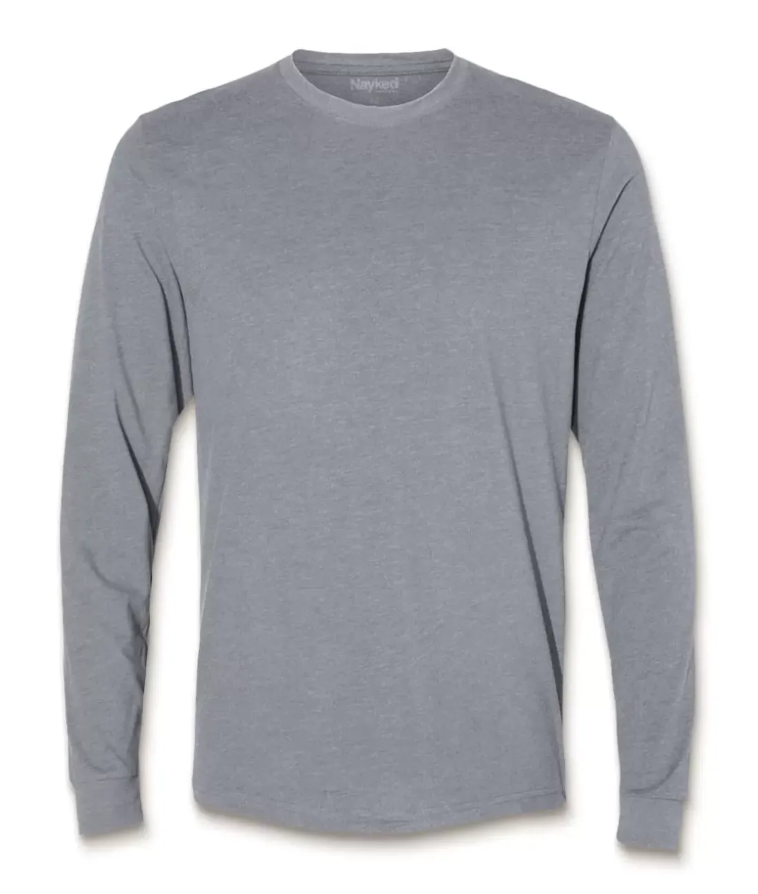 Men Nayked Apparel Shirts>Men'S Ridiculously Soft Sueded Long Sleeve T-Shirt