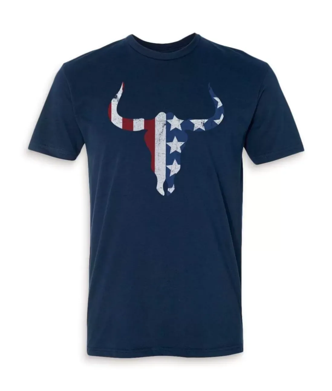 Men Nayked Apparel T-Shirts>Men'S Ridiculously Soft Sueded Graphic Tee | Bull