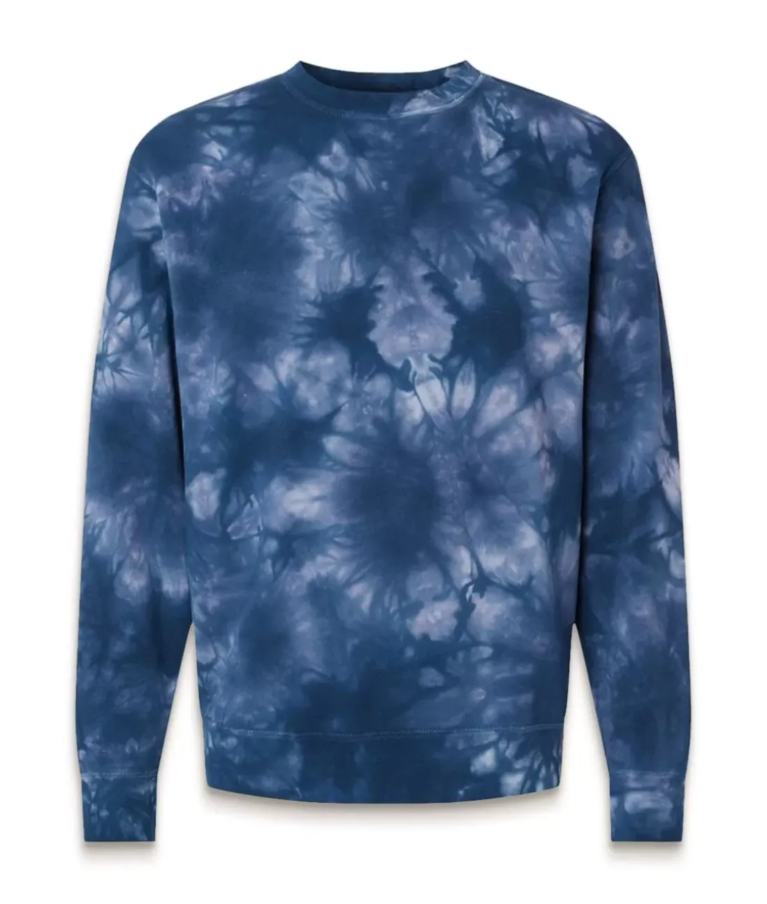 Men Nayked Apparel Shirts>Men'S Ridiculously Soft Tie-Dyed Pullover Sweatshirt