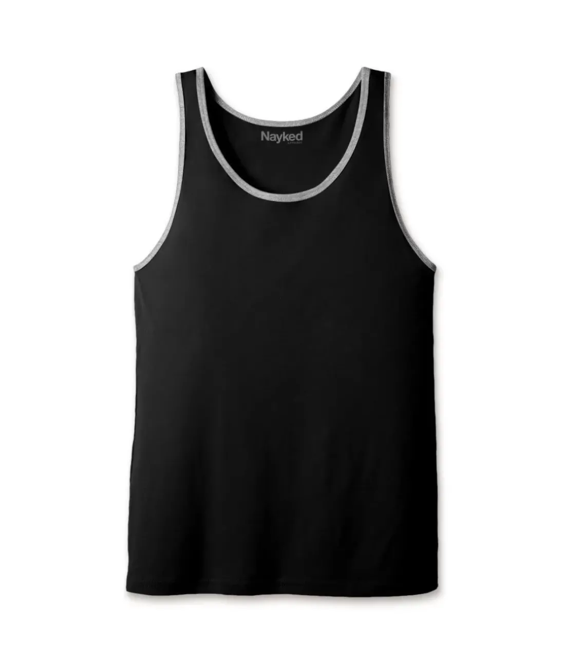 Men Nayked Apparel Shirts>Men'S Ridiculously Soft Two-Tone Lightweight Tank Top