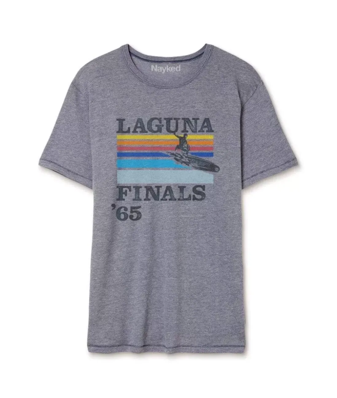 Men Nayked Apparel Shirts>Men'S Ridiculously Soft Vintage Graphic T-Shirt | Laguna Finals
