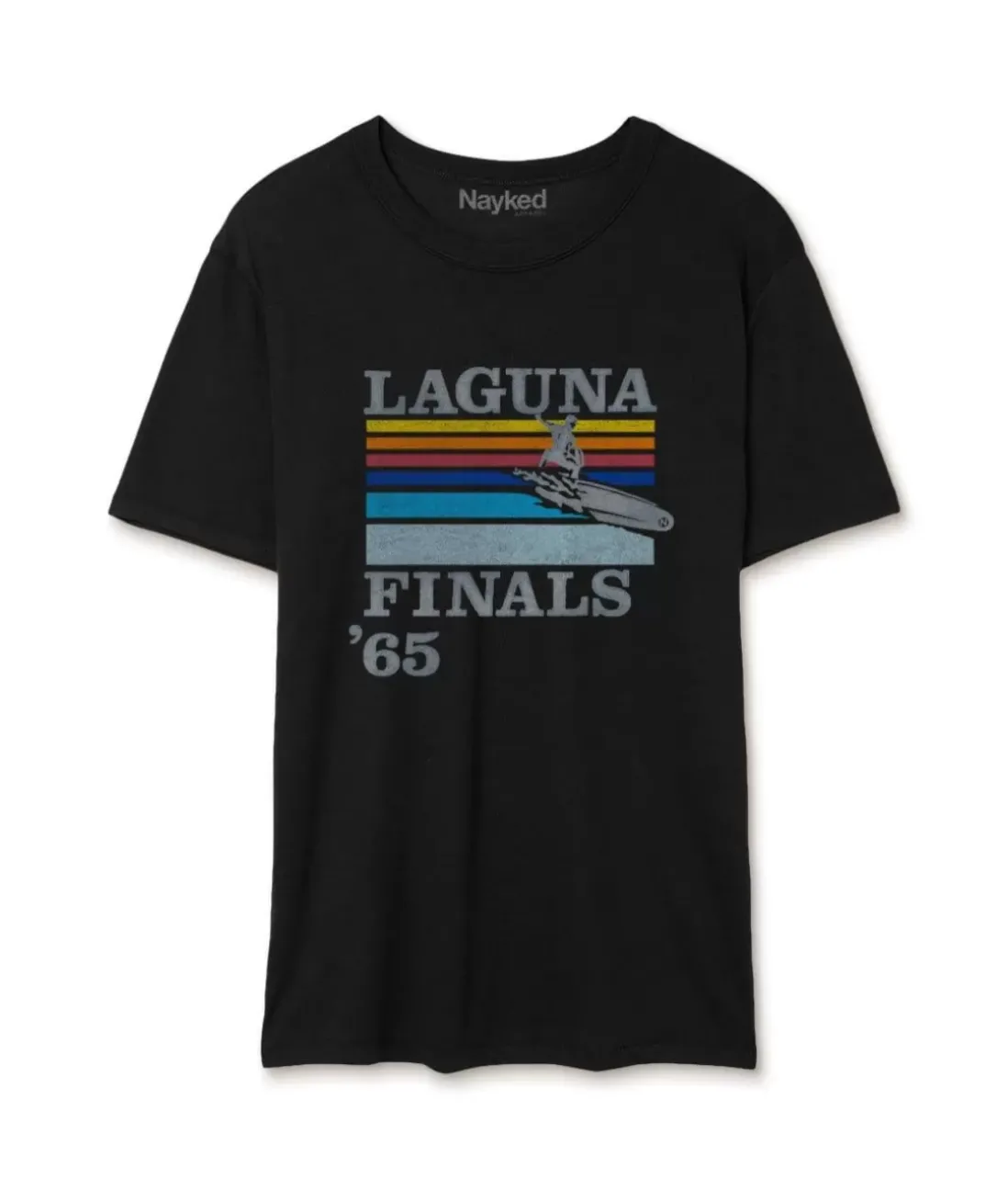 Men Nayked Apparel Shirts>Men'S Ridiculously Soft Vintage Graphic T-Shirt | Laguna Finals