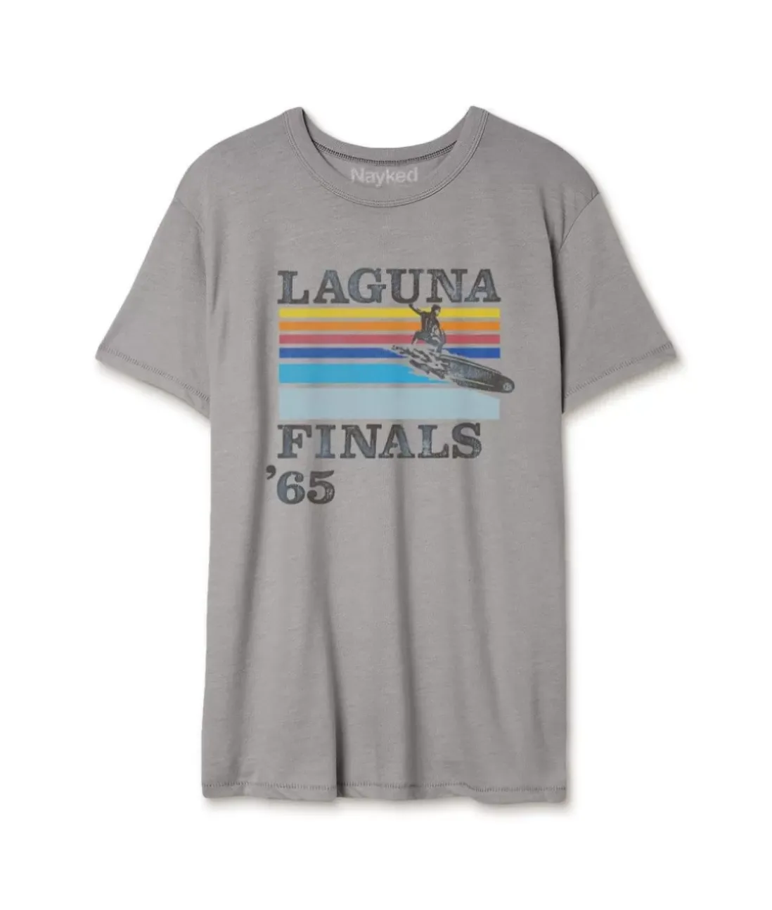 Men Nayked Apparel Shirts>Men'S Ridiculously Soft Vintage Graphic T-Shirt | Laguna Finals