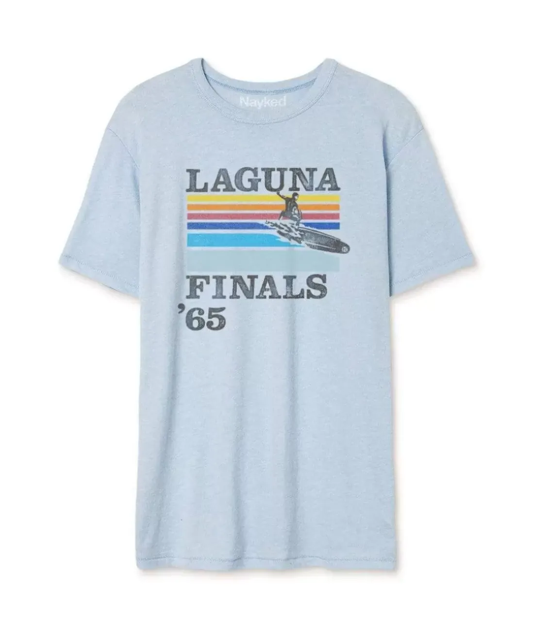 Men Nayked Apparel Shirts>Men'S Ridiculously Soft Vintage Graphic T-Shirt | Laguna Finals