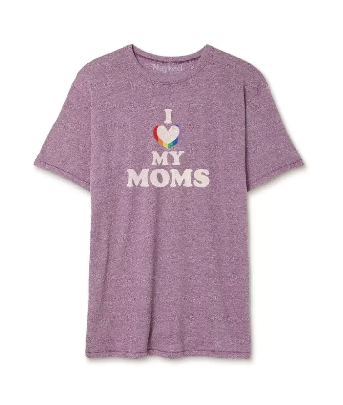 Men Nayked Apparel Shirts>Men'S Ridiculously Soft Vintage Graphic T-Shirt | I Love My Moms