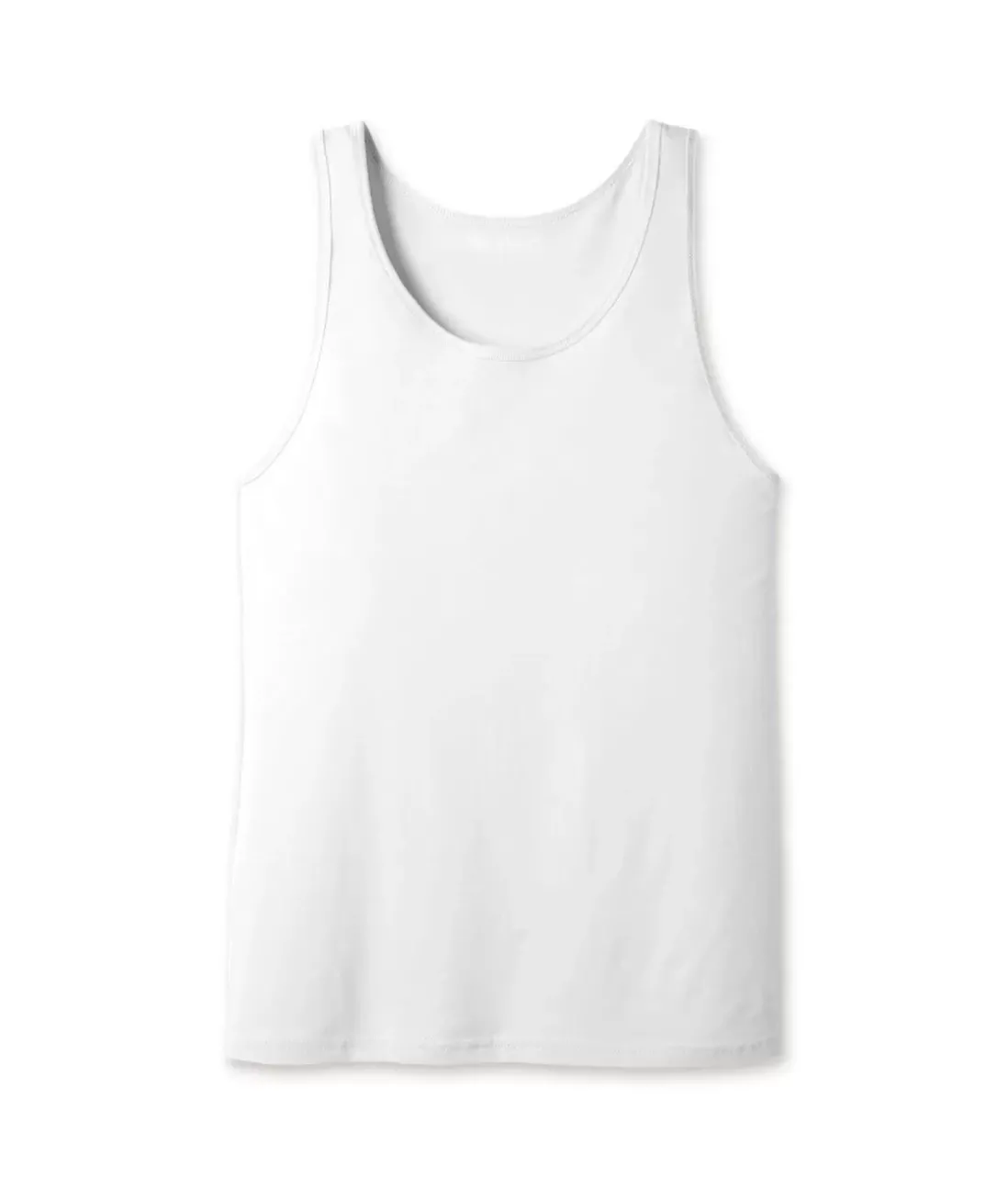Men Nayked Apparel T-Shirts>Men'S Soft 100% Cotton Lightweight Tank Top