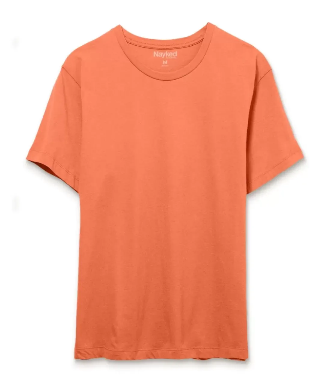 Men Nayked Apparel T-Shirts>Men'S Soft Garment Washed 100% Cotton Short Sleeve T-Shirt