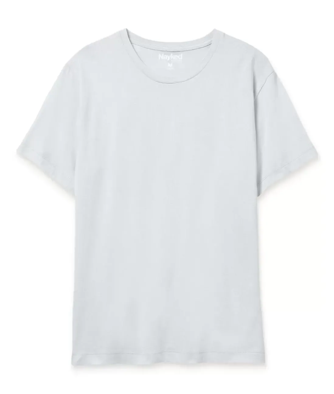 Men Nayked Apparel T-Shirts>Men'S Soft Garment Washed 100% Cotton Short Sleeve T-Shirt