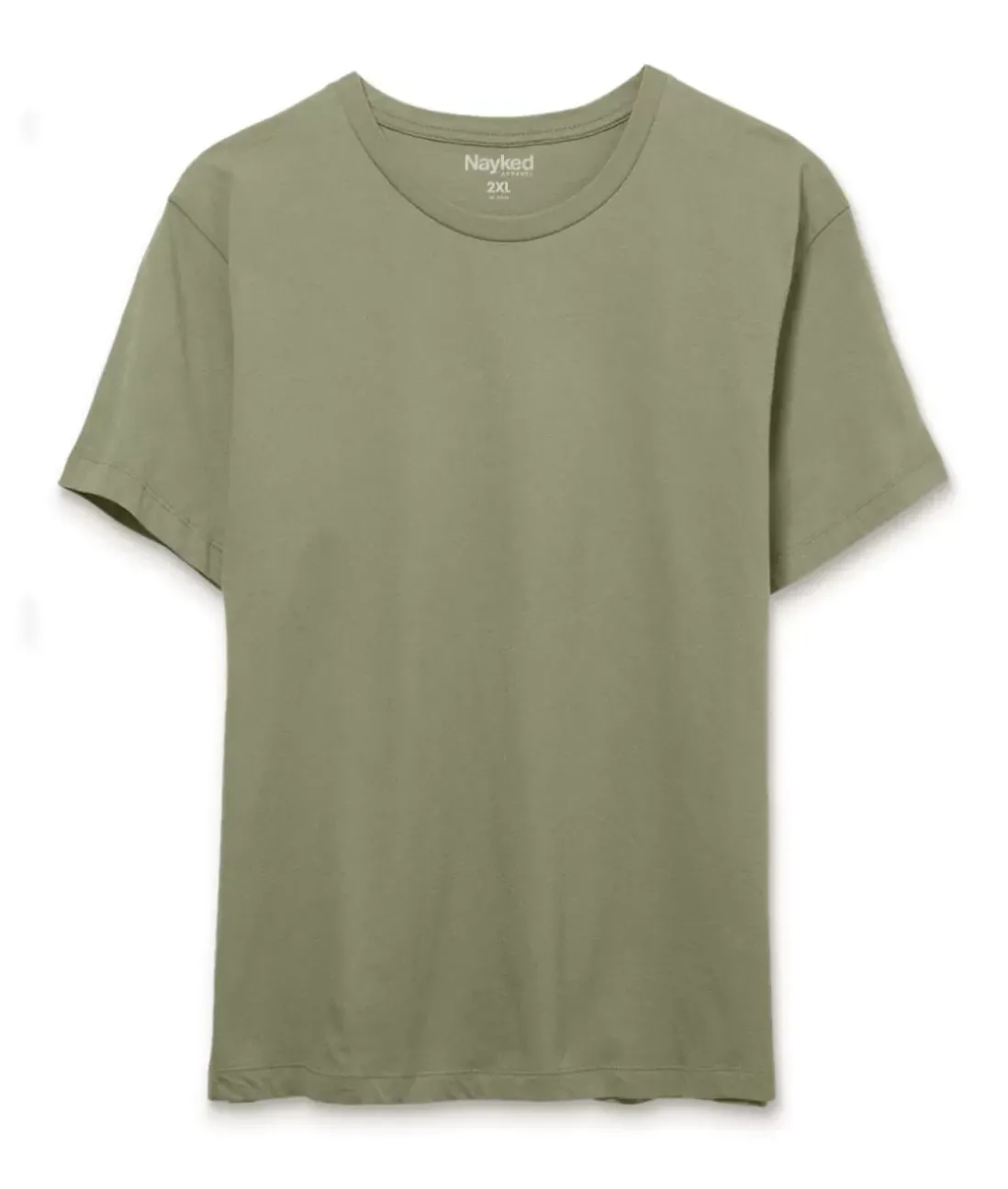 Men Nayked Apparel T-Shirts>Men'S Soft Garment Washed Big 100% Cotton Short Sleeve T-Shirt