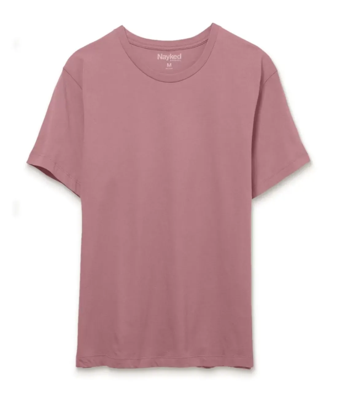 Men Nayked Apparel Shirts>Men'S Soft Garment Washed 100% Cotton Short Sleeve T-Shirt