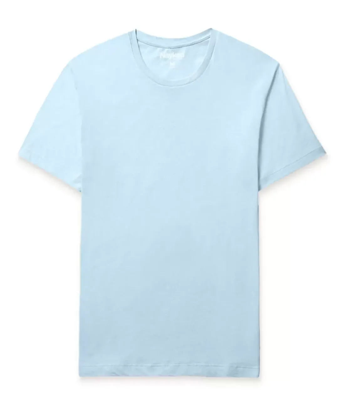 Men Nayked Apparel Shirts>Men'S Soft Garment Washed 100% Cotton Short Sleeve T-Shirt