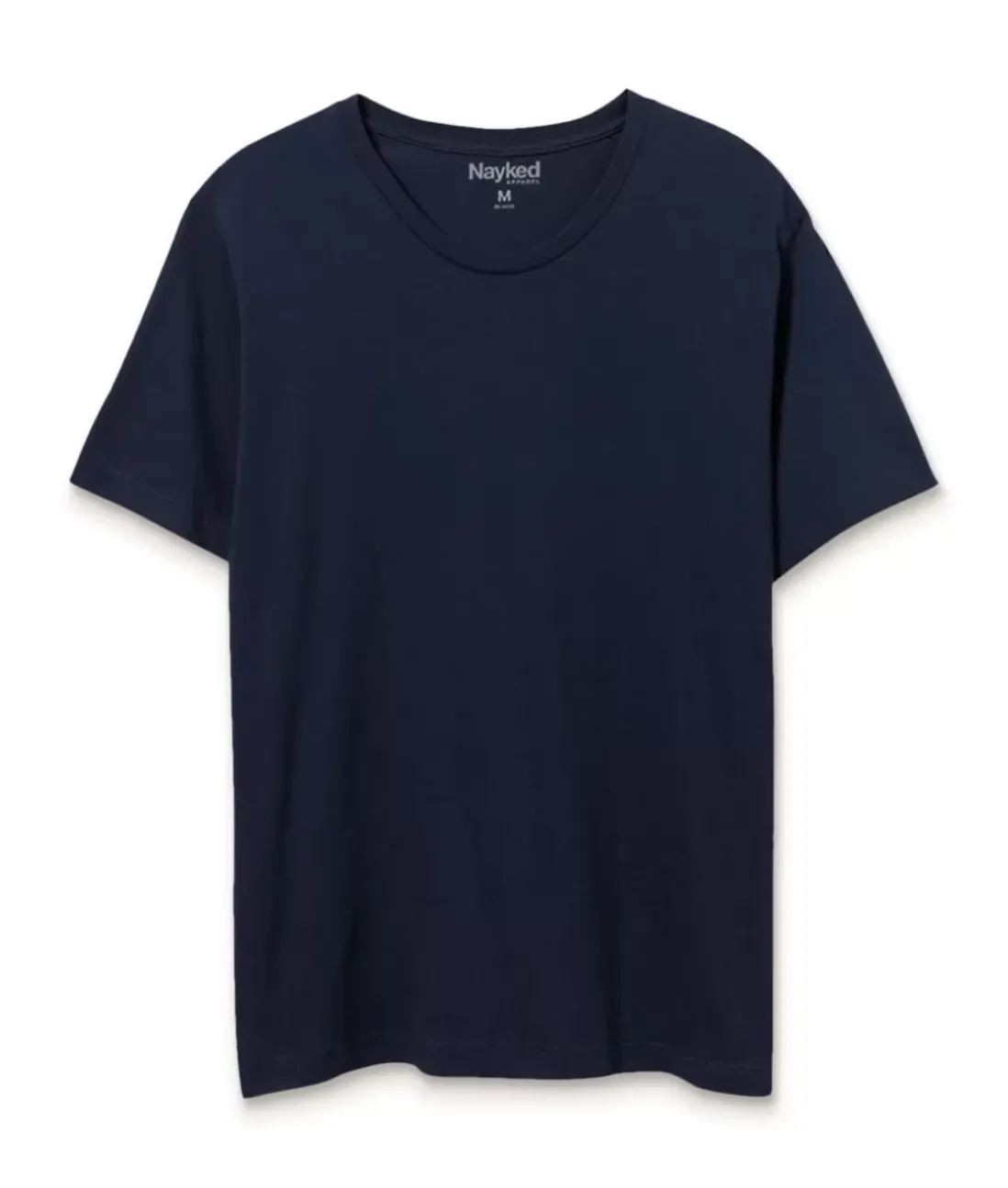 Men Nayked Apparel Shirts>Men'S Soft Garment Washed 100% Cotton Short Sleeve T-Shirt