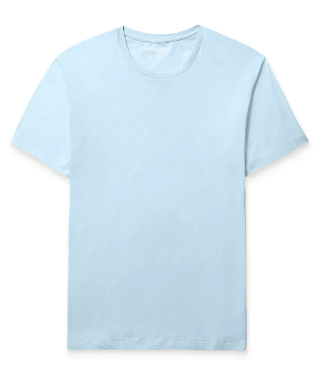Men Nayked Apparel Shirts>Men'S Soft Garment Washed Big 100% Cotton Short Sleeve T-Shirt
