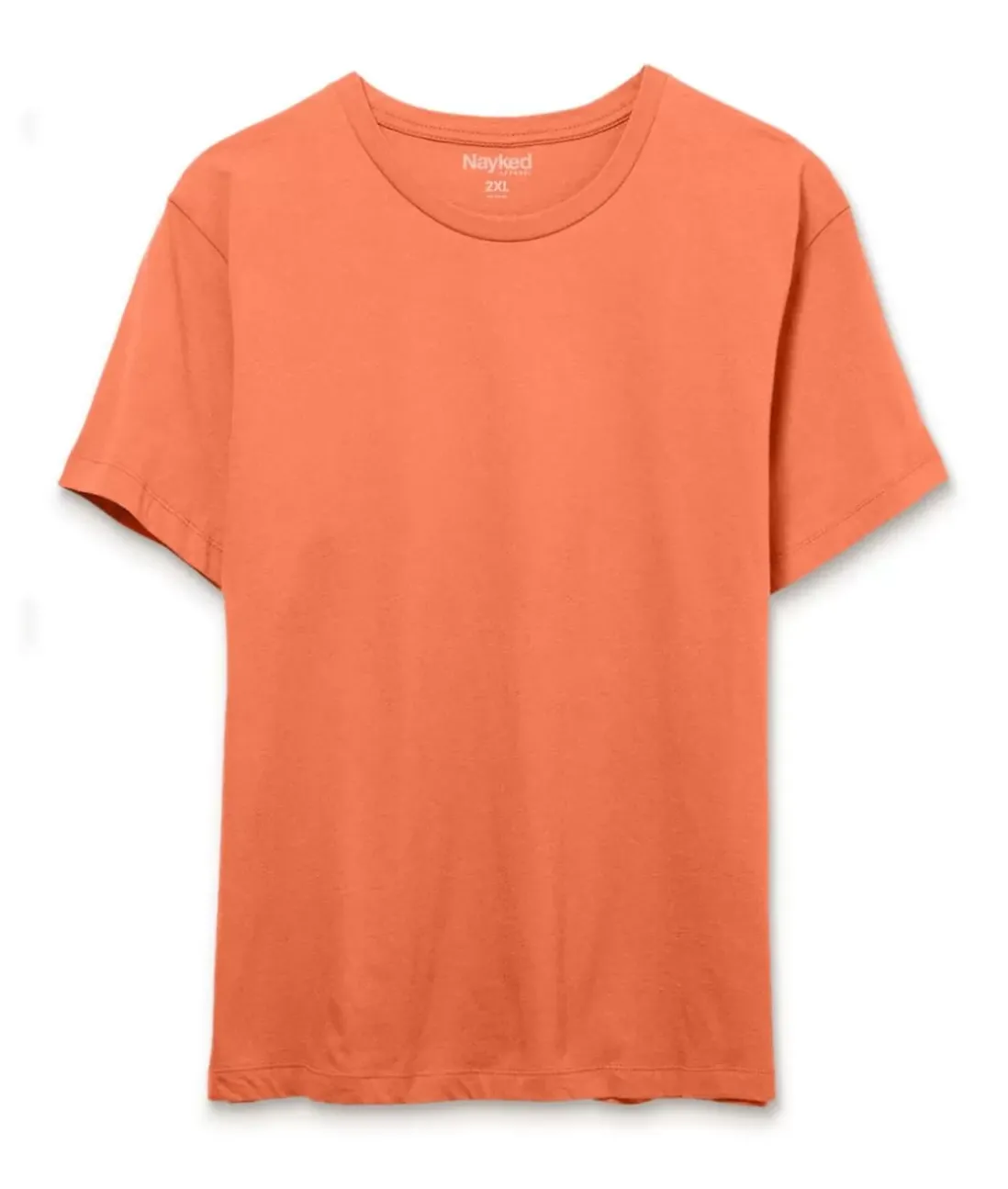 Men Nayked Apparel Shirts>Men'S Soft Garment Washed Big 100% Cotton Short Sleeve T-Shirt