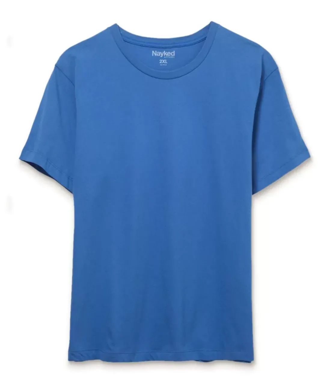 Men Nayked Apparel Shirts>Men'S Soft Garment Washed Big 100% Cotton Short Sleeve T-Shirt