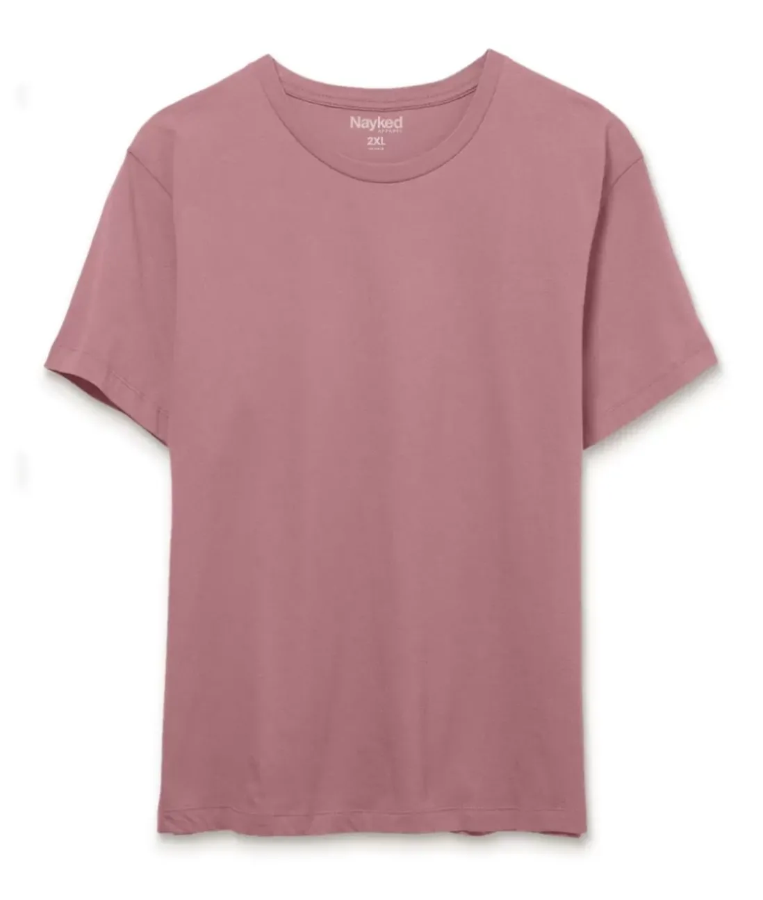 Men Nayked Apparel Shirts>Men'S Soft Garment Washed Big 100% Cotton Short Sleeve T-Shirt