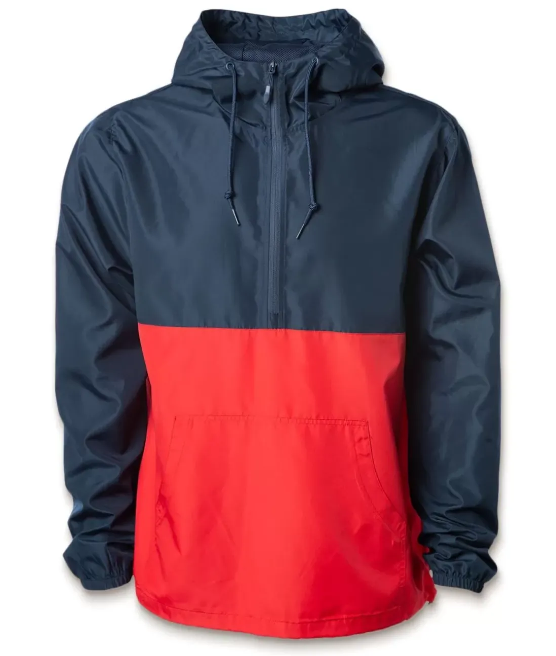 Men Nayked Apparel Outerwear>Men'S Soft Lightweight Half-Zip Pullover Windbreaker Anorak