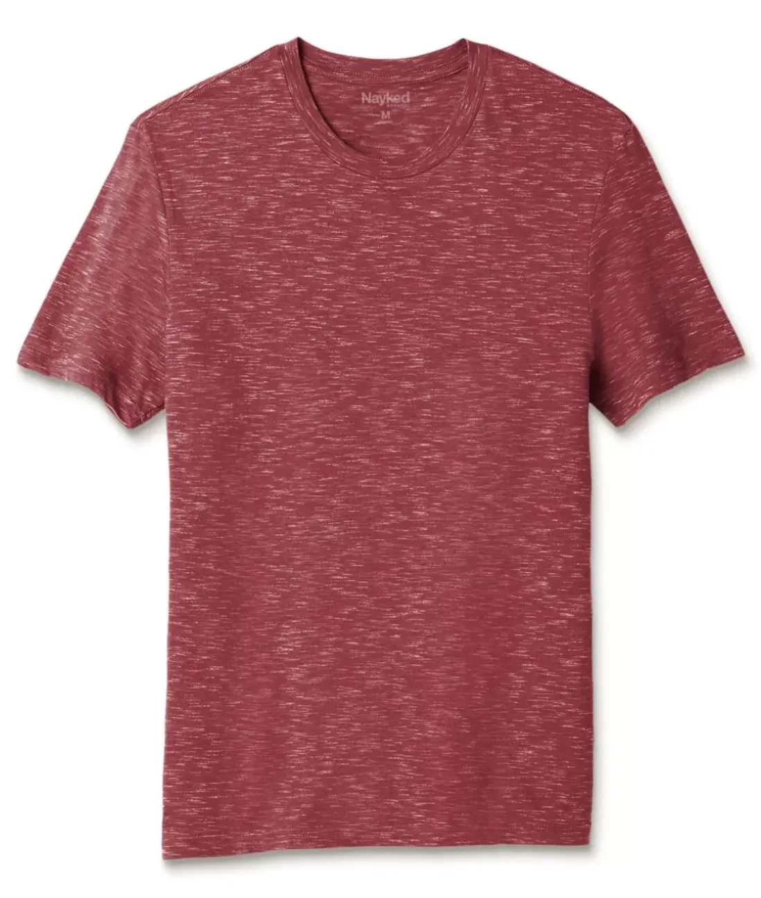 Men Nayked Apparel Shirts>Men'S Soft Lightweight Marled Crew Neck T-Shirt