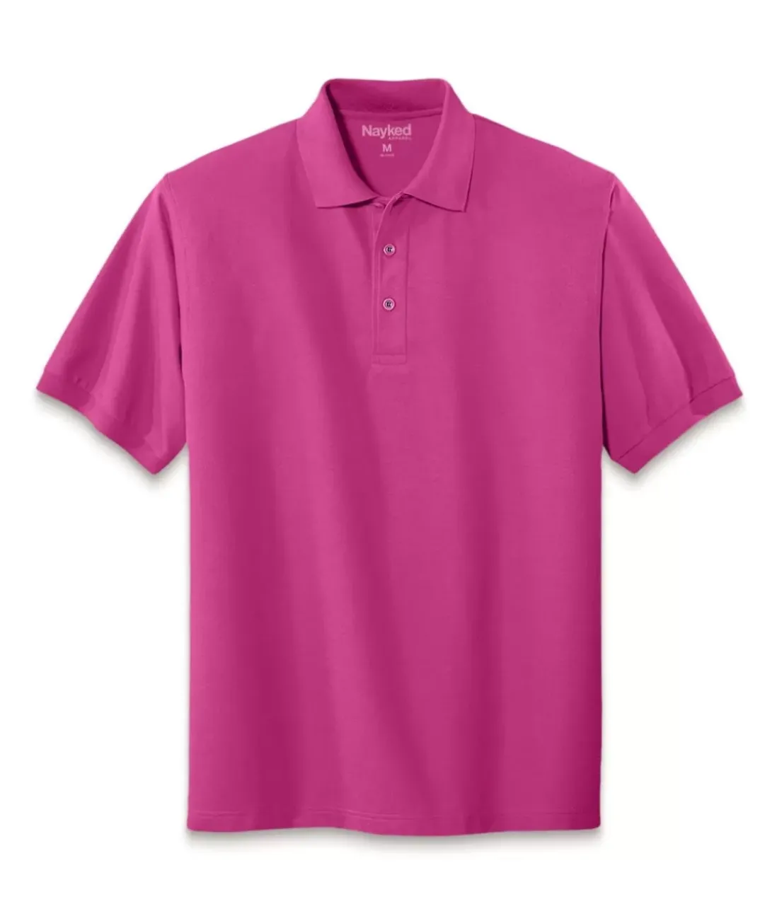Men Nayked Apparel Polos>Men'S Soft Pique Polo Shirt | New Arrival Colors