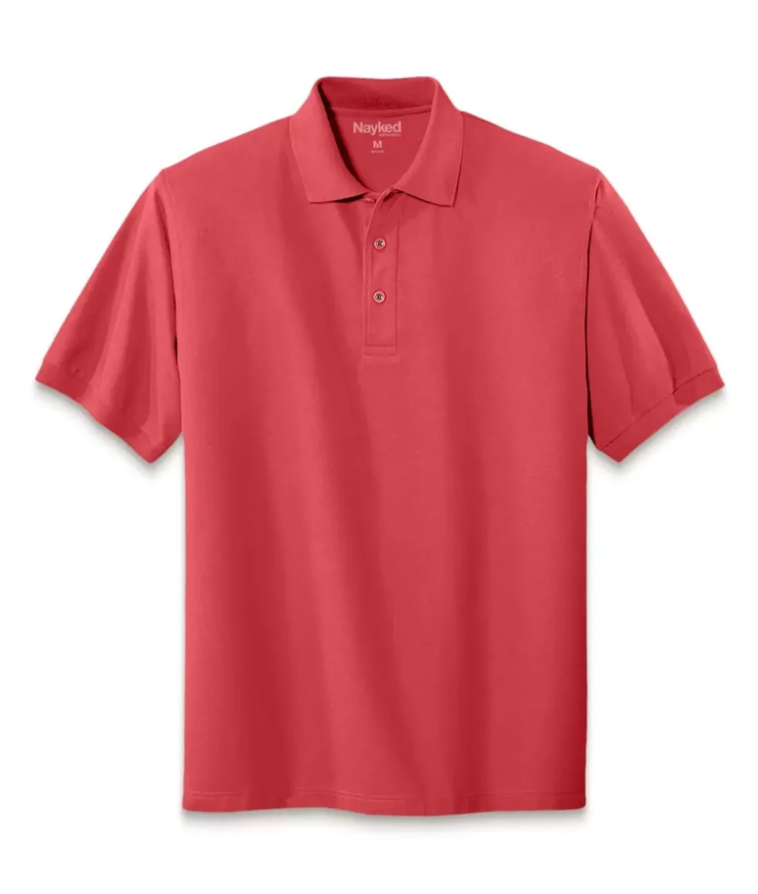 Men Nayked Apparel Polos>Men'S Soft Pique Polo Shirt | New Arrival Colors
