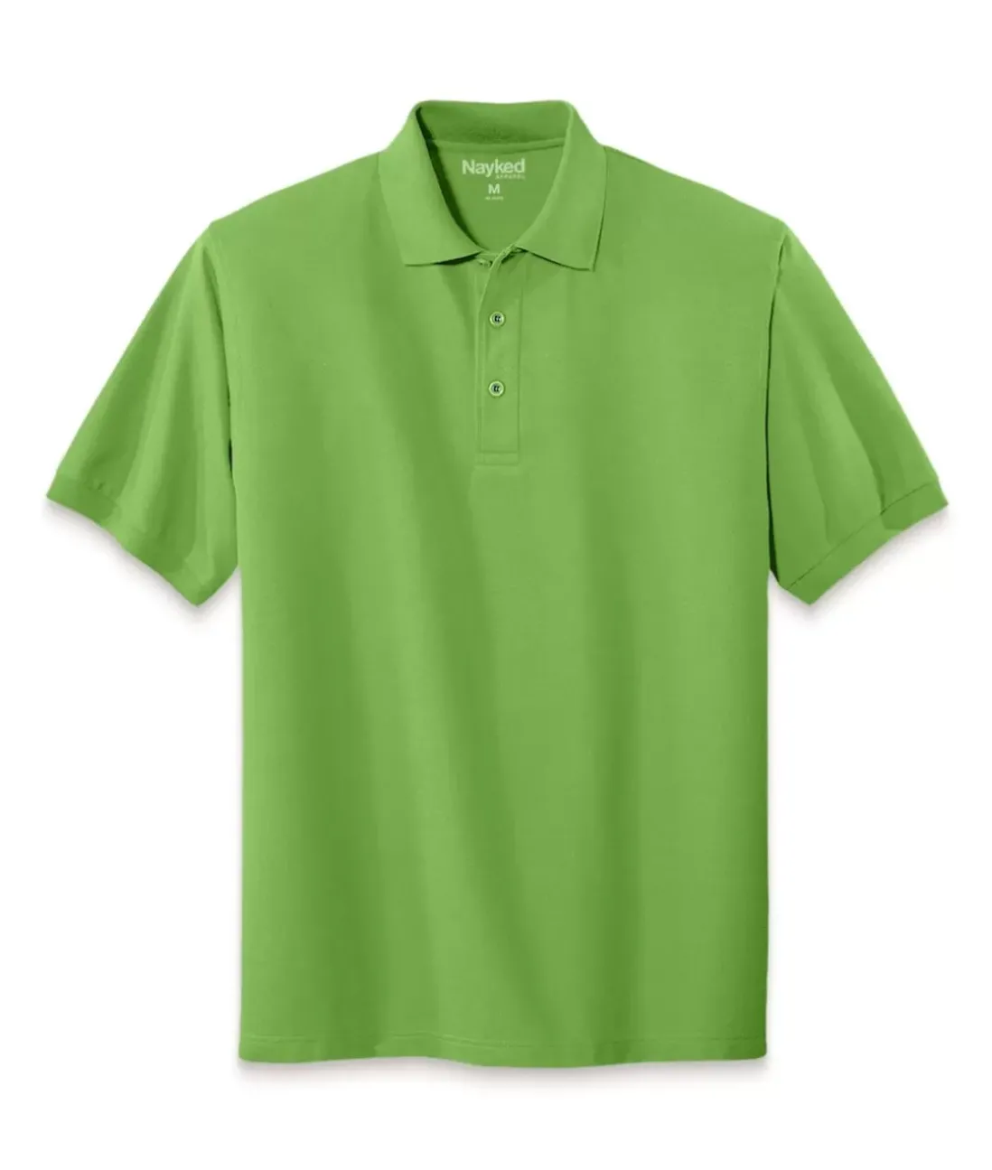 Men Nayked Apparel Polos>Men'S Soft Pique Polo Shirt | New Arrival Colors
