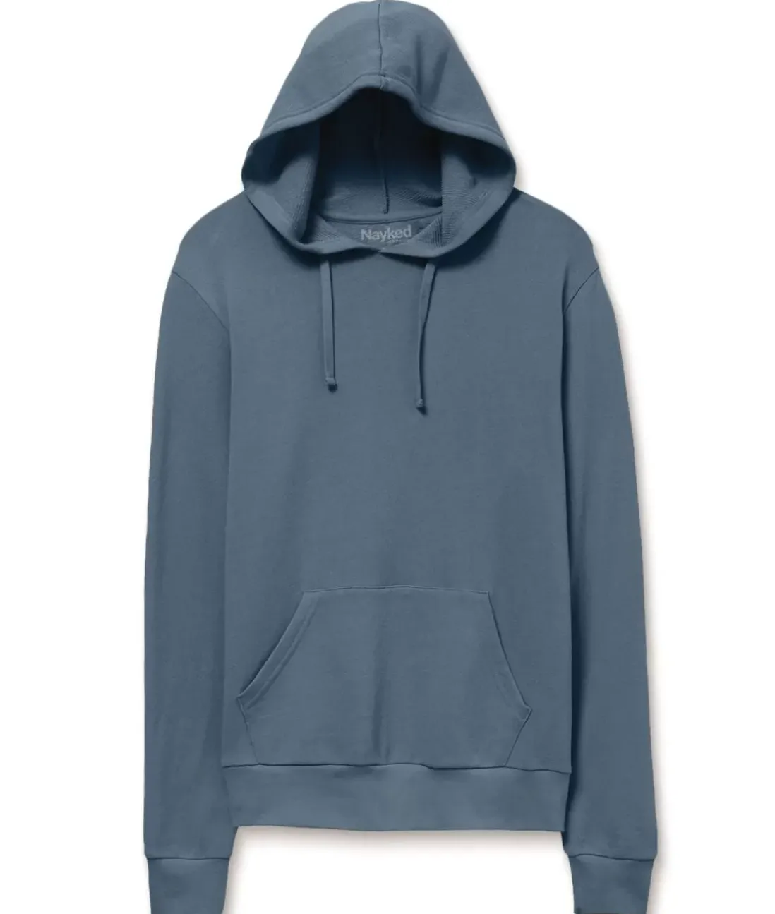 Men Nayked Apparel Shirts>Men'S Soft Recycled Washed Lightweight Terry Hooded Pullover