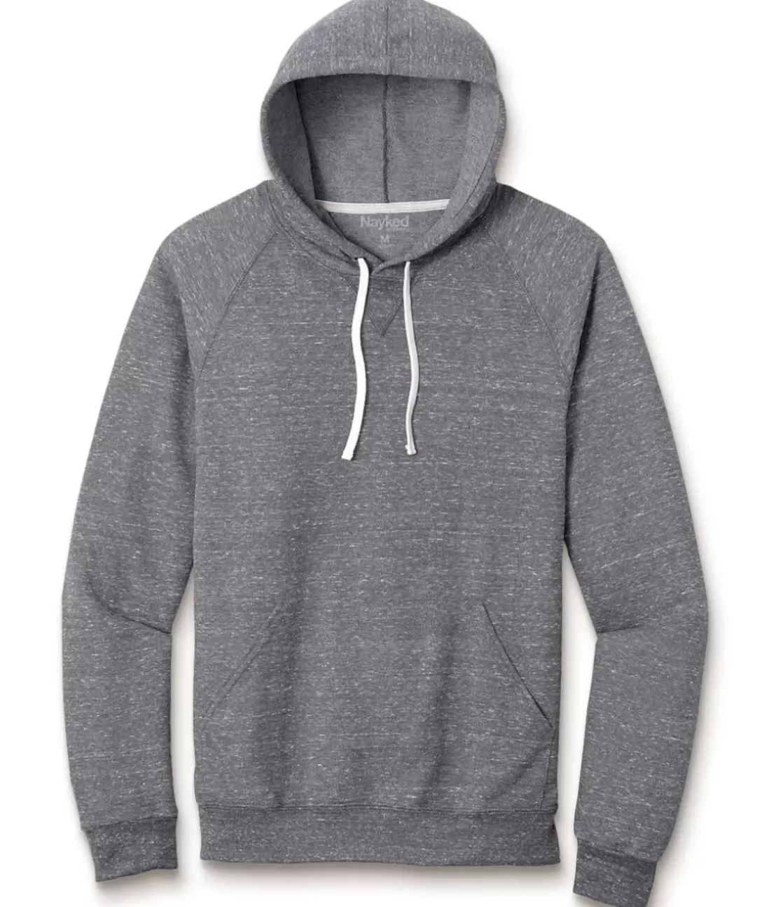 Men Nayked Apparel Shirts>Men'S Soft Snow Heather French Terry Hoodie