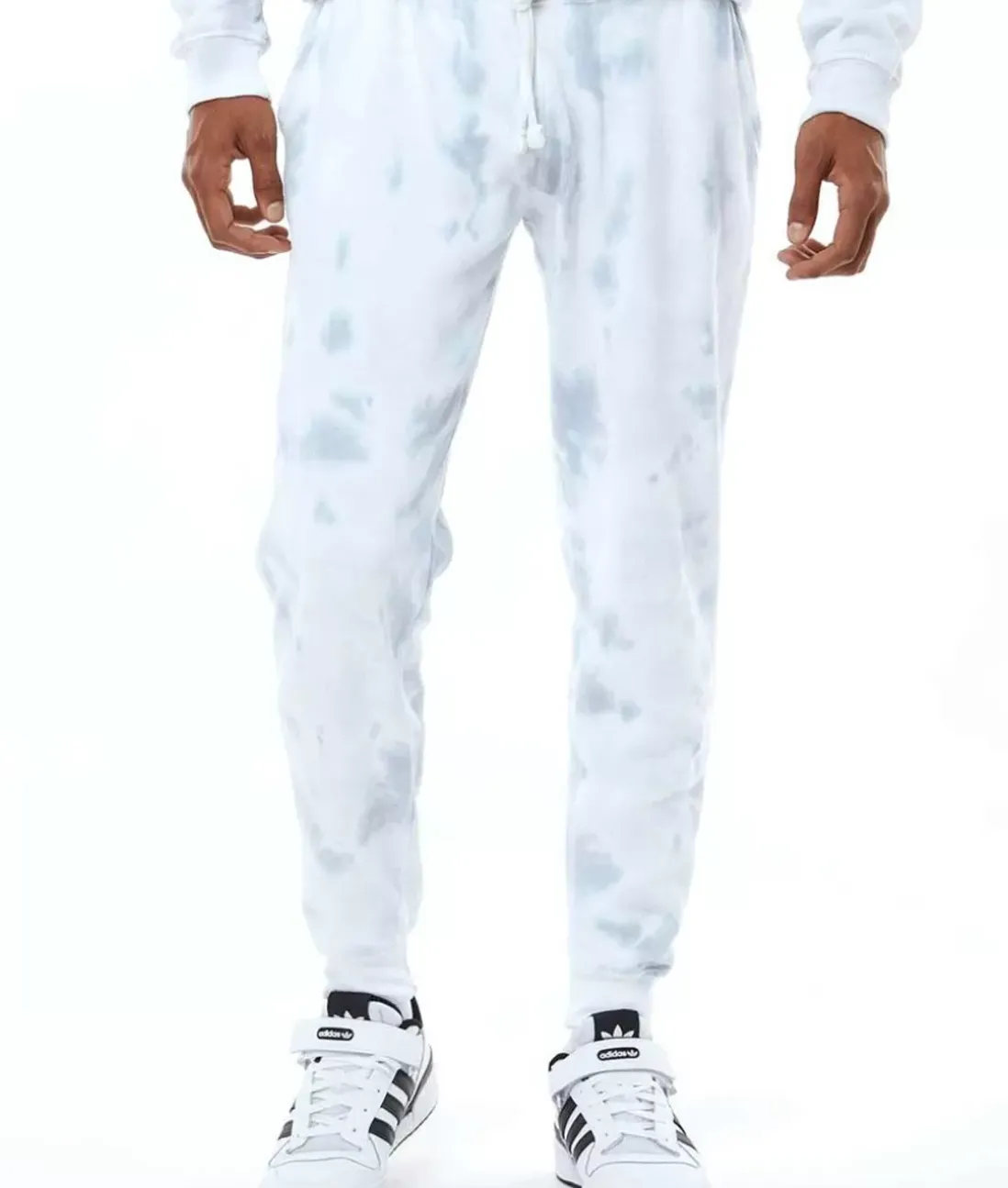 Men Nayked Apparel Bottoms>Men'S Soft Washed Tie Dye Fleece Joggers