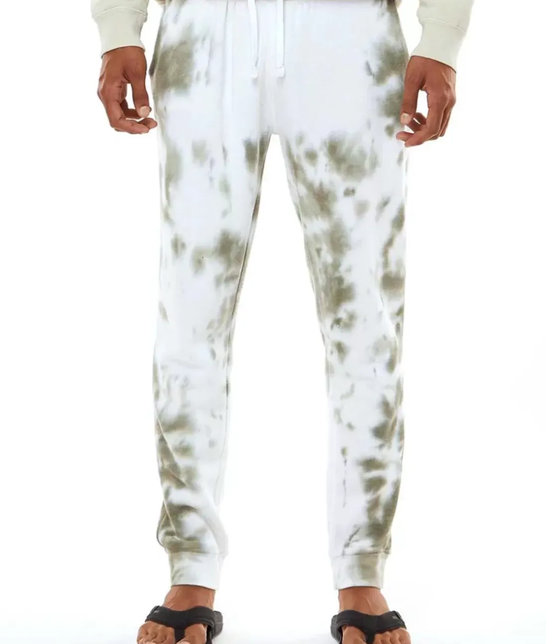 Men Nayked Apparel Bottoms>Men'S Soft Washed Tie Dye Fleece Joggers
