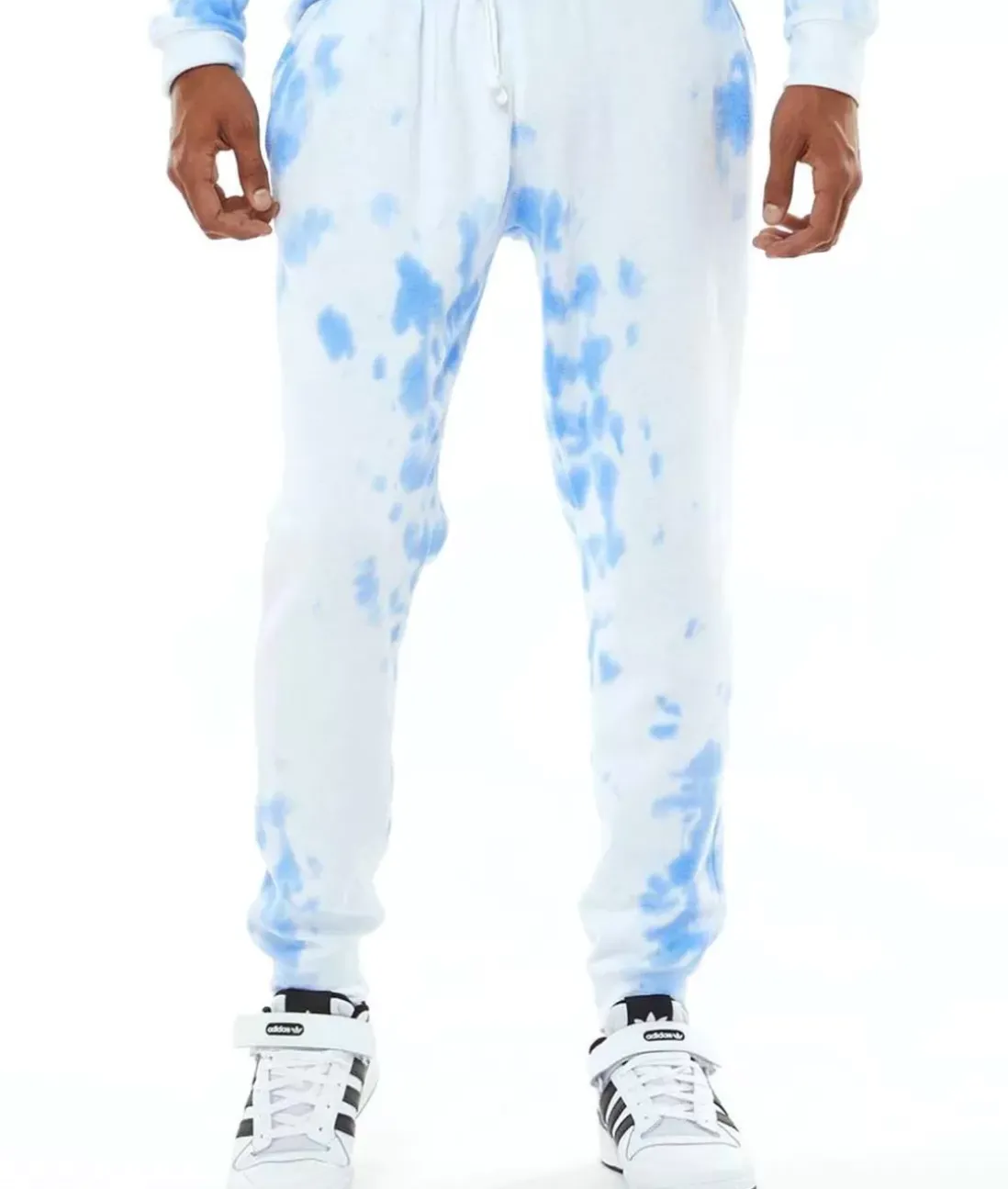 Men Nayked Apparel Bottoms>Men'S Soft Washed Tie Dye Fleece Joggers
