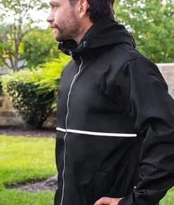 Men Nayked Apparel Shirts>Men'S Water-Resistant Tech Jacket/Discontinued