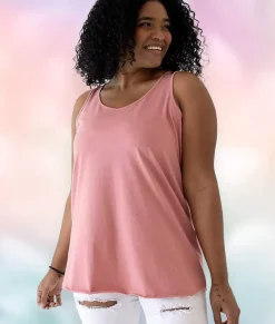 Women Nayked Apparel Tops>Real Women'S Soft Tank Top | Plus