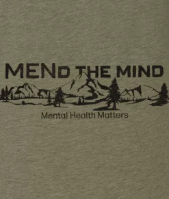 Men Nayked Apparel Shirts>Ridiculously Soft Big Graphic T-Shirt | Mend The Mind-Landscape