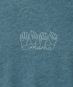 Men Nayked Apparel T-Shirts>Ridiculously Soft Heather Sueded Graphic Tee | Mama Signed