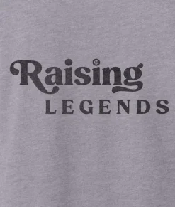 Men Nayked Apparel T-Shirts>Ridiculously Soft Heather Sueded Graphic Tee | Raising Legends