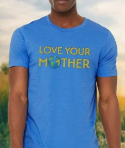 Men Nayked Apparel T-Shirts>Ridiculously Soft Heather Sueded Graphic Tee | Love Your Mother