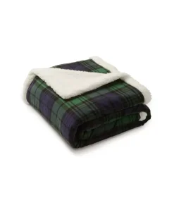 Men Nayked Apparel Accessories>Sherpa Flannel Blanket