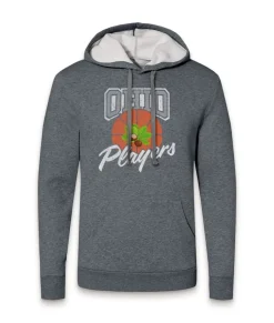 Women Nayked Apparel Athleisure>Soft Eco Friendly Graphic Hoodie | Ohio Players (Buckeye Leaf)