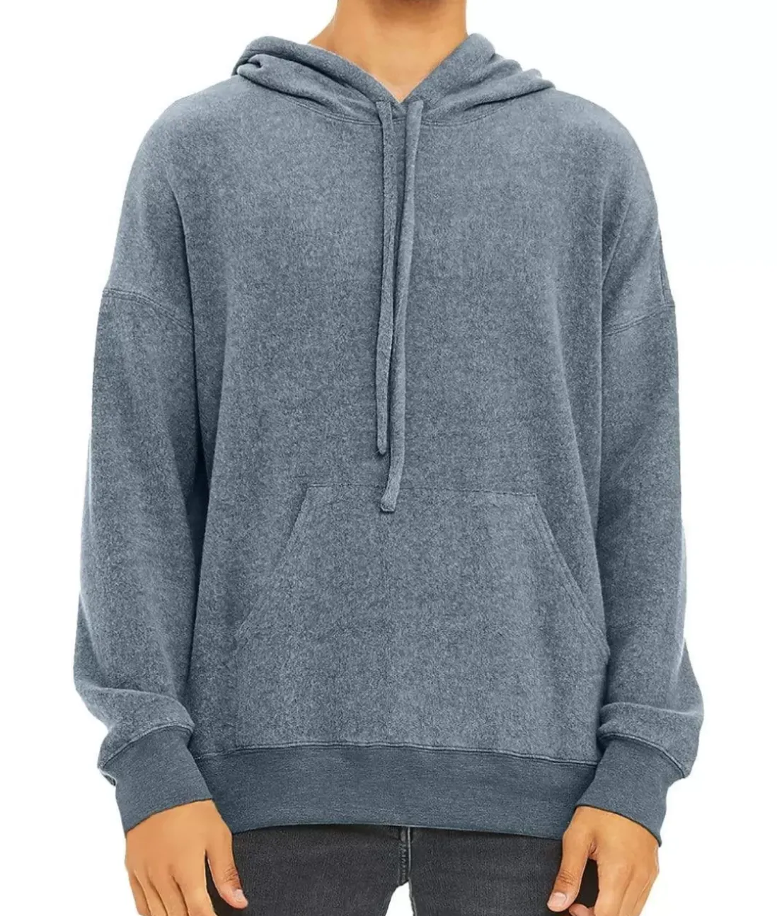 Men Nayked Apparel Shirts>Unisex Ridiculously Soft Sueded Fleece Hoodie