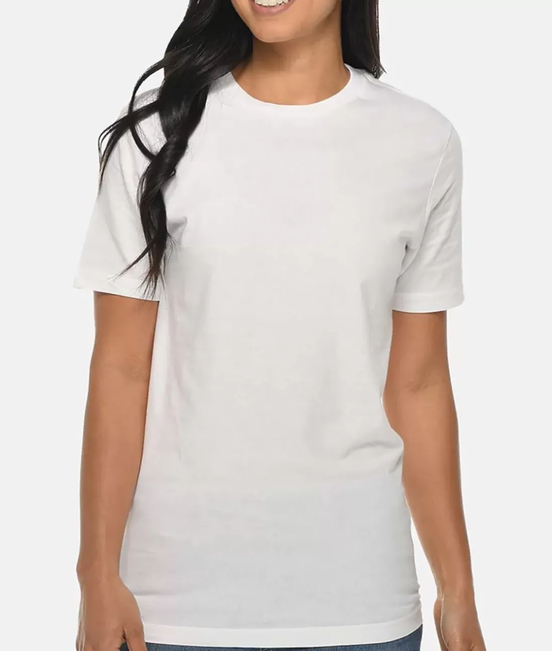 Women Nayked Apparel T-Shirts>Women'S Deluxe Oversized 100% Cotton T-Shirt