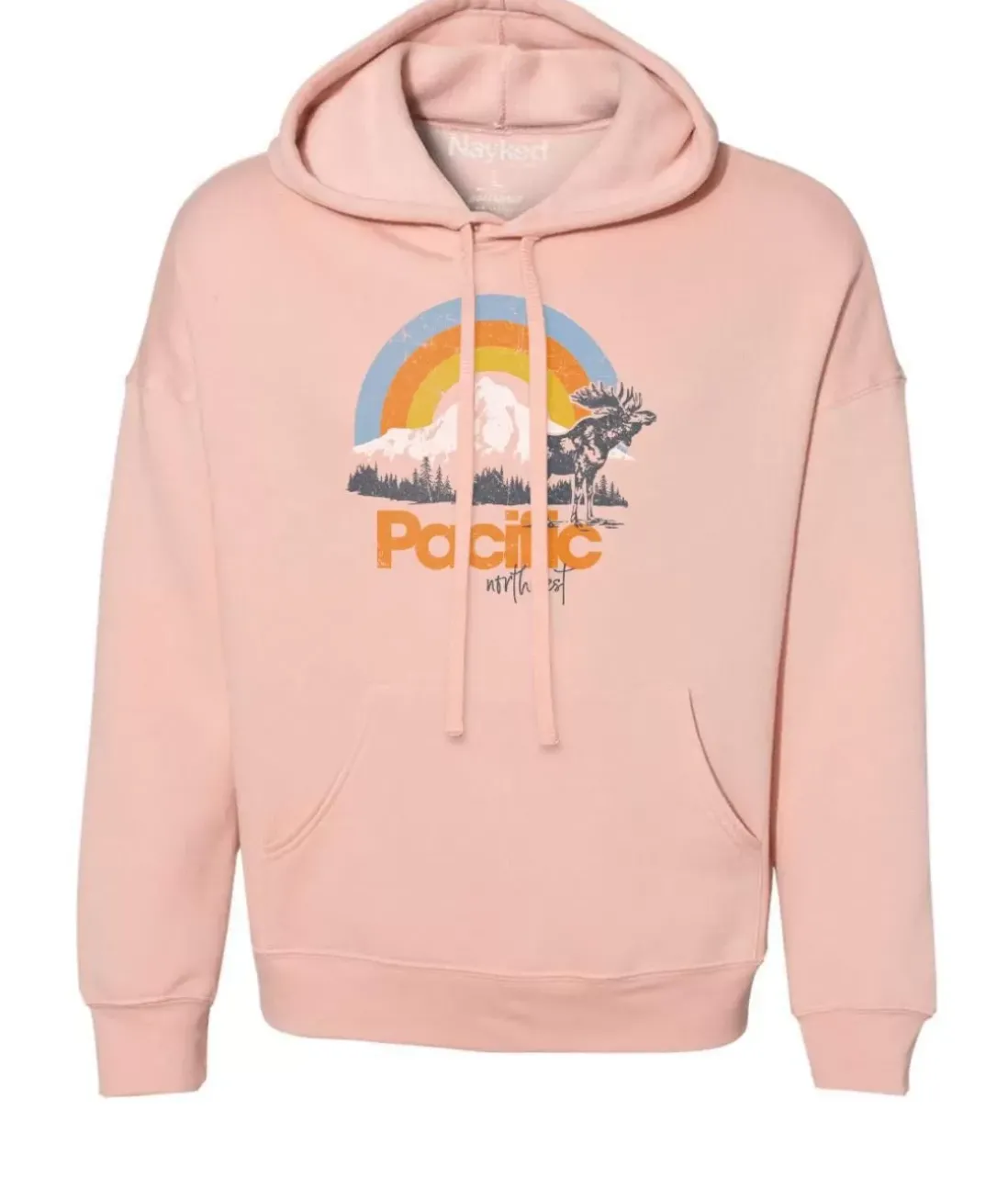 Women Nayked Apparel Tops>Women'S Ridiculously Soft Graphic Oversized Pullover Sweatshirt | Pacific Northwest