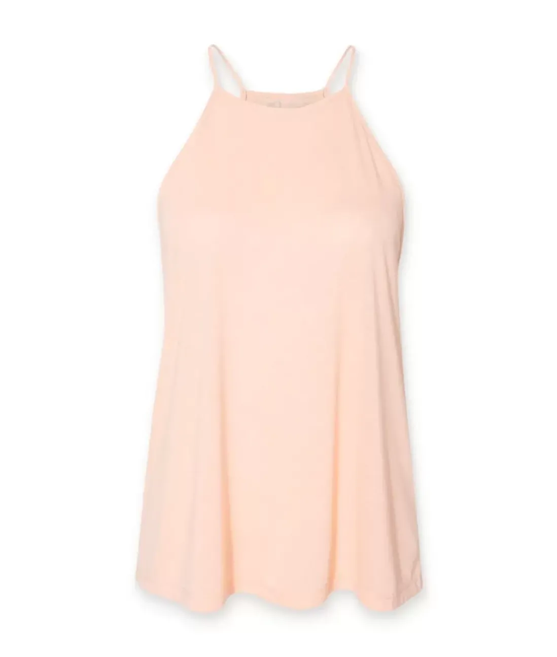 Women Nayked Apparel Tops>Women'S Ridiculously Soft Lightweight Flowy High Neck Tank Top