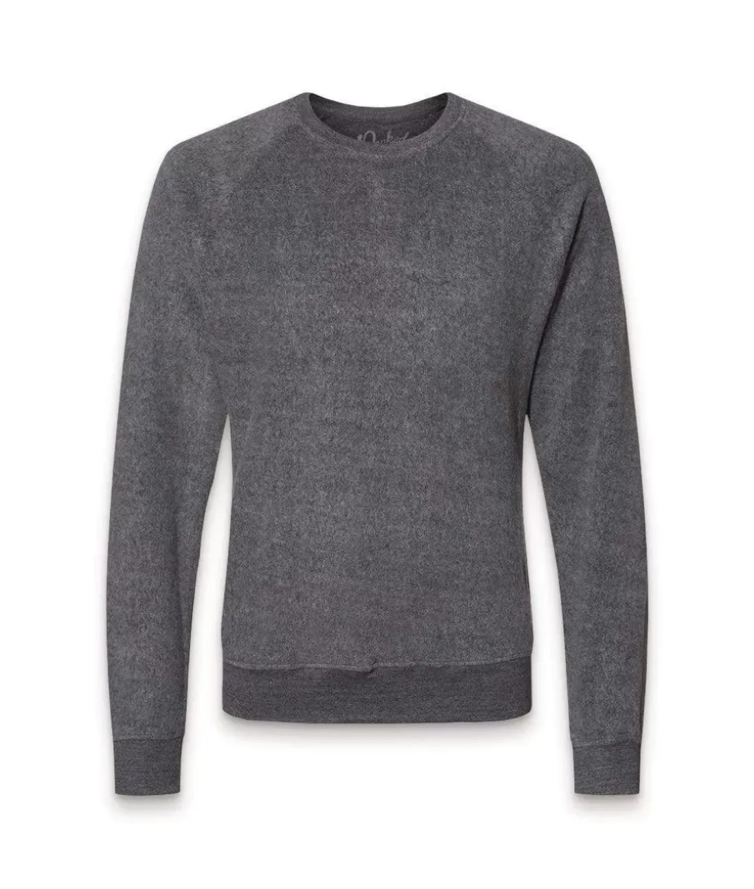 Women Nayked Apparel Hoodies & Sweatshirts>Women'S Ridiculously Soft Inside Out Crew Neck Pullover Sweatshirt